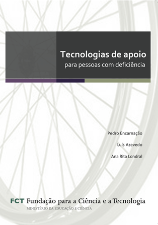Capa do livro Tecnologias de apoio para pessoas com deficiência